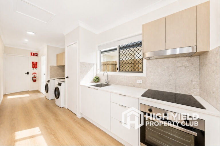 common area in a co-living investment property