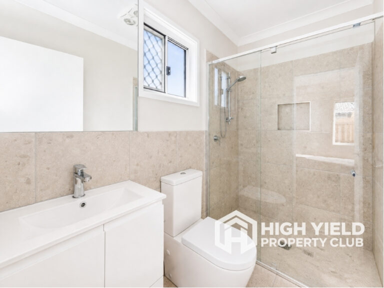private ensuite in a co-living investment property
