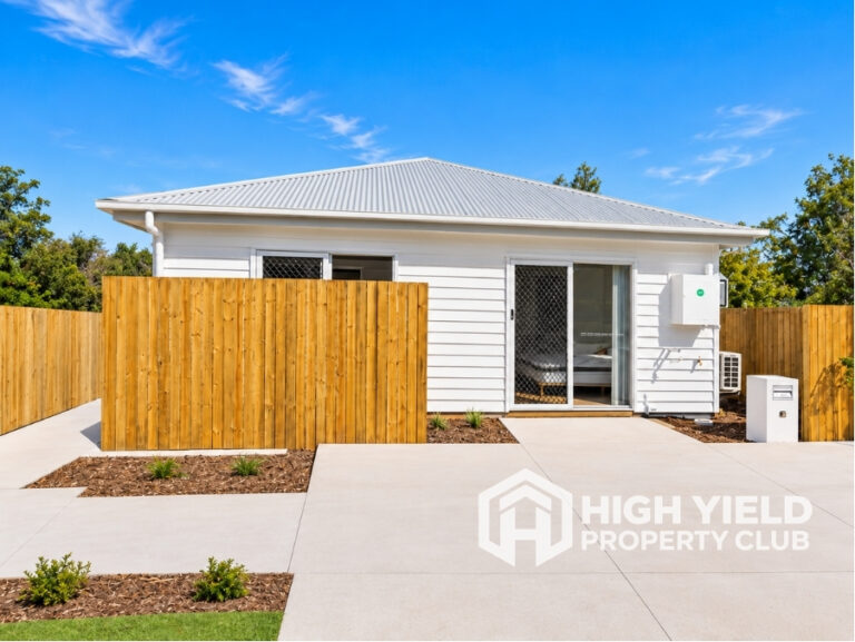 facade of a co-living investment property