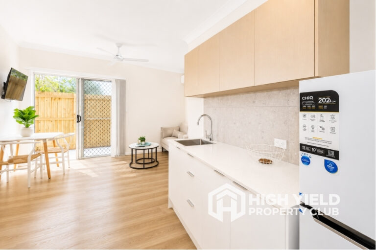 private micro-apartment in a co-living investment property