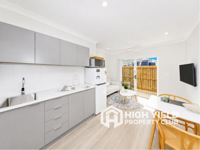 private microapartment in a modern rooming house in Brisbane