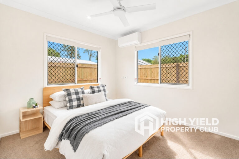 private bedroom in a modern rooming house