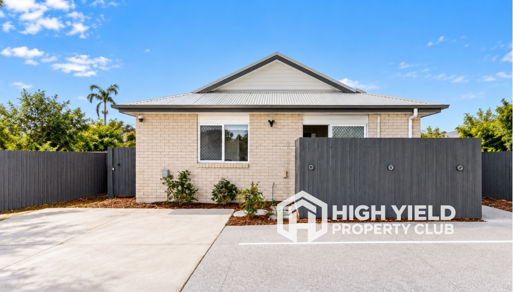 facade of a modern rooming house in Brisbane