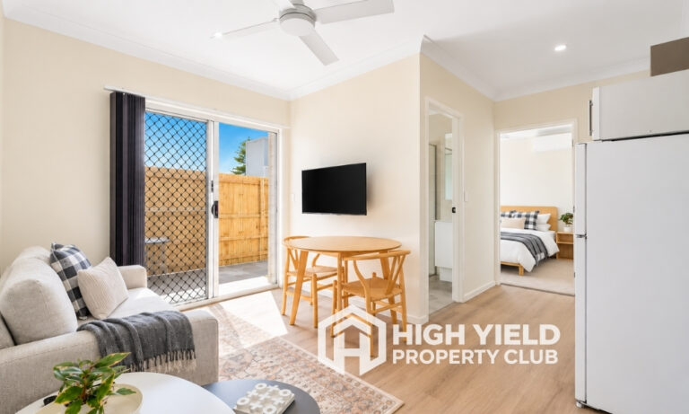 private microapartment in a modern rooming house in Brisbane