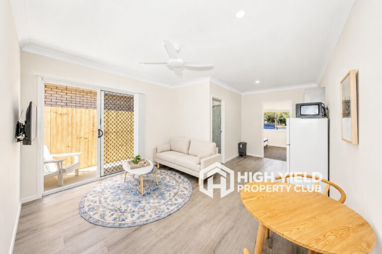 private microapartment in a modern rooming house in Moreton Bay