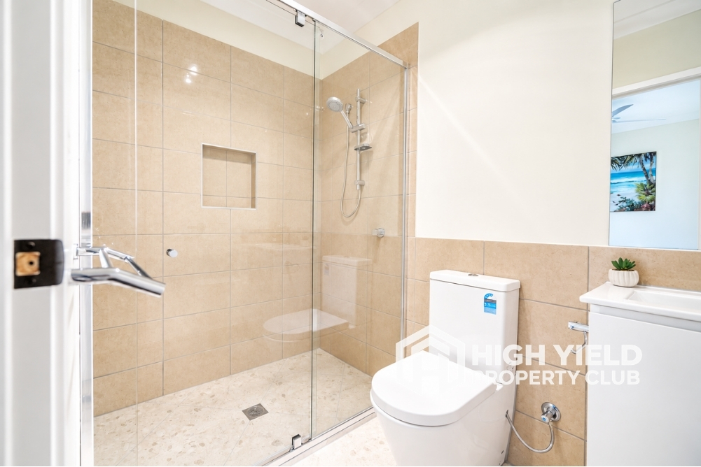 private ensuite in a modern rooming house designed by trusted rooming house builders