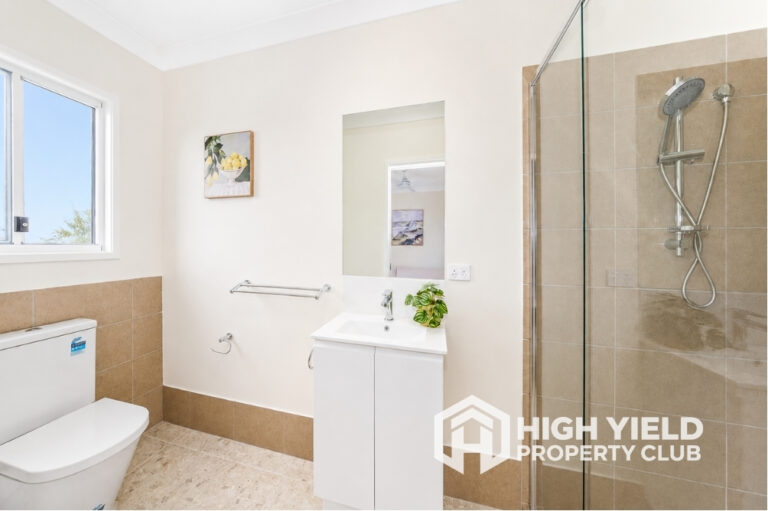 private ensuite in a modern rooming house